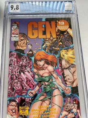 Gen 13 Limited Series #1 (1994) CGC 9.8 - J Scott Campbell • $95