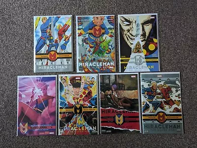 7x Miracleman The Silver Age #1 2 3 4 5 6 & 7 Complete Set Marvel Gaiman Bundle • £20