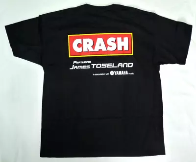 James Toseland T-shirt CRASH Yamaha Racing Moto GP Retro XL • £23.99