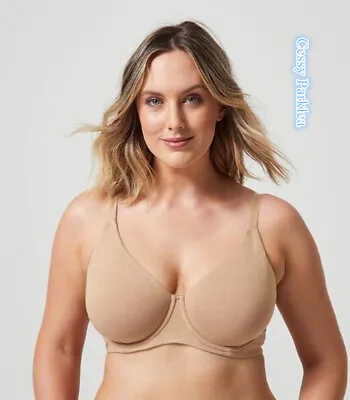 Z-B2-1/2  Target  Fuller Figure Cotton Soft Cup Underwired Bra Beige • $14.80