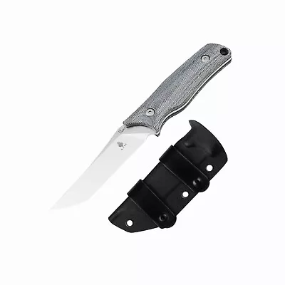 Kizer Elgon Fixed Blade Knife D2 Steel Black Micarta Handle With Sheath 1049A1 • $39