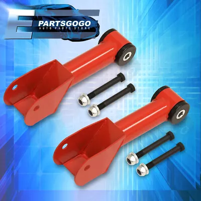 For 79-04 Ford Mustang Red Rear Upper Steel Control Suspension Arms Bushing Kit • $53.99