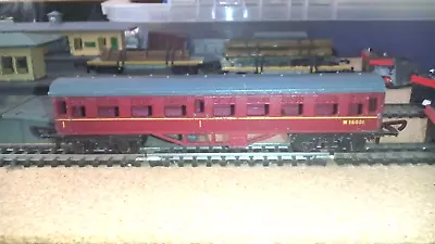 Lone Star 000/N Gauge Treble-o-Electric Maroon Mainline Coach As Photos • £4.50