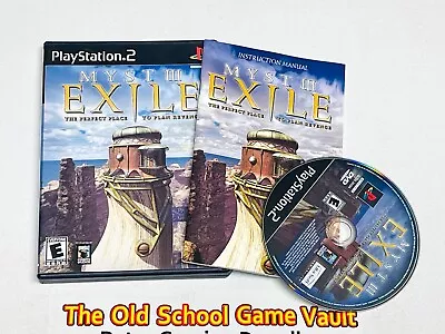 Myst III Exile - Complete PlayStation 2 PS2 Game CIB • $8.45