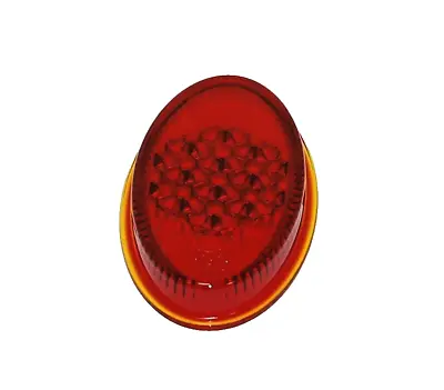 Tail Light Lens Red Glass LT/RT Side Fits Volkswagen Type1 Bug 1955-1961 • $74.99