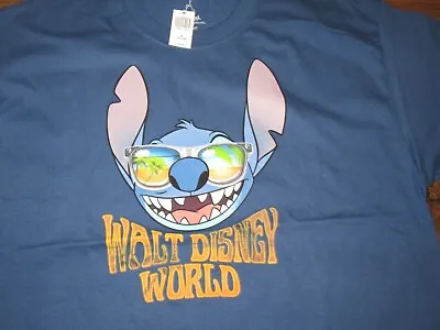 $12.49 • Buy NEW Walt Disney World Lilo & Stitch Cool Stitch In Sunglasses / Beach T-Shirt XL