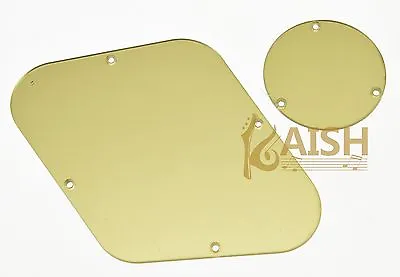 Gold Mirror LP Rear Control Plate Switch Plate Cavity Cover For Gibson Les Paul • $13.31