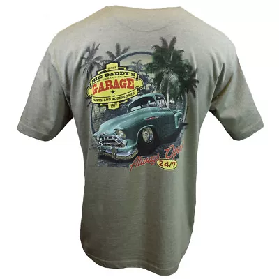 Men's T-shirt -Since 1957-Big Daddy's Garage -Parts Accessories Ocean Side - • $18.99