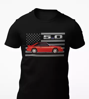 1993 Ford Mustang Cobra 5.0 Logo Short-Sleeve Unisex T-Shirt • $26.89