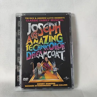 £17 • Buy Joseph & The Amazing Technicolor Dreamcoat DVD Andrew Lloyd Webber Donny Osmond