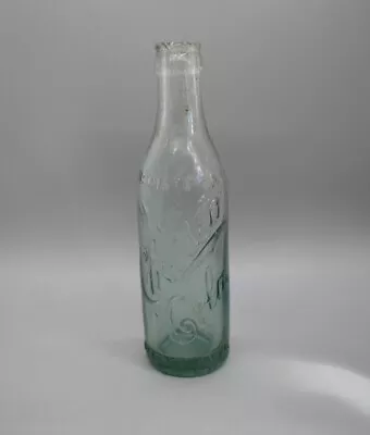 Cristo Cola Petersburg VA 8  Soda Bottle Aqua Script Variant Rare AGW • $25