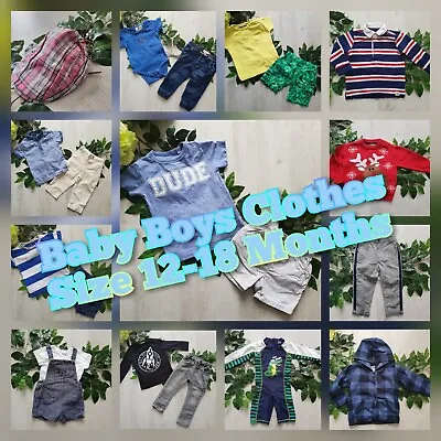 Baby Boys Clothes Make Build Your Own Bundle Job Lot Size 12-18 Months Outfit • £1.39