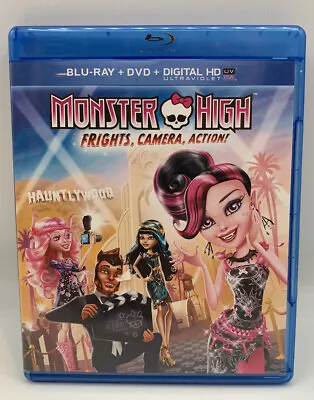 Monster High: Frights Camera Action (Blu-ray/DVD 2014 2-Disc Set) + Shorts • $11.72