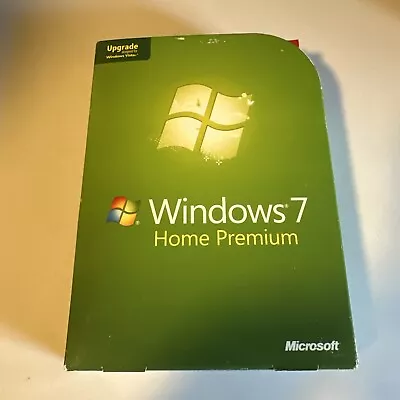 Microsoft Windows 7 Home Premium Software 32 & 64 Bit GFC00020 Complete Vista • $20