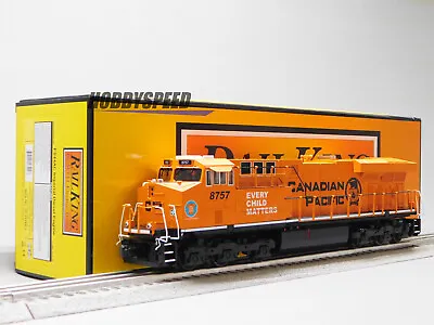 Mth Railking Canadian Pacific Es44ac Imperial Diesel 8757 O Gauge 30-21160-1 New • $428.84