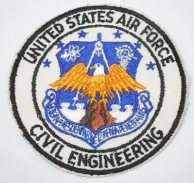 Vietnam War USAF Air Force Civil Engineering Patch A86 • $12.99