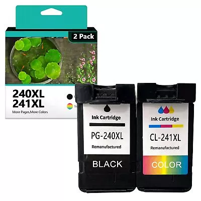 Ink Cartridges Replacement For 240 241 XL MG3620 MG2220 MX472 TS5120 Printers • $39.99