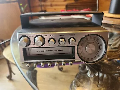 Pioneer 8 Track/Fm Car Stereo TP-900 New Belt Works Great • $200