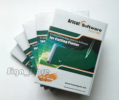 ARTCUT 2009 Cutter Cutting Plotter Vinyl Sign Making Software Roland Pcut Ana • $22.99