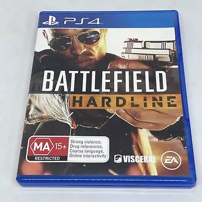 Battlefield Hardline (PlayStation 4 2015) - Light Scratches (see Photos) • $15