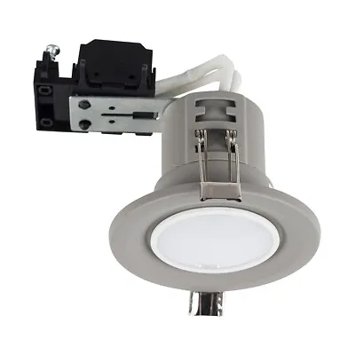 £3.99 • Buy Matt Grey Downlights Fire Rated GU10 Recessed Ceiling Downlighter I6P5 Lighting