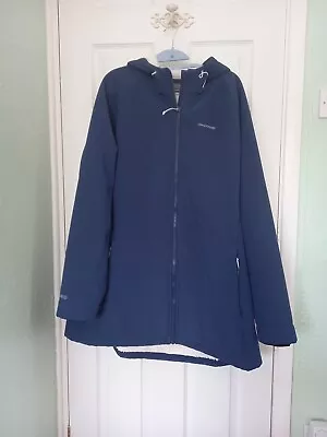Ladies Craghoppers Fleece Lined Shell Jacket Size Uk 20 • £15