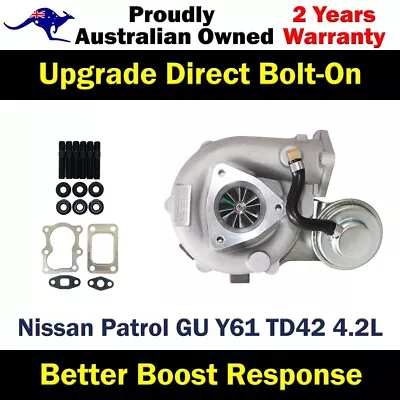 Turbo Pros Billet Upgrade Turbo Charger HT18 For Nissan Patrol GU TD42 4.2L • $644