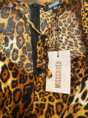 £5.99 • Buy BNWT Missguided Animal Print Corset Dress Size 10 / 12 Asos