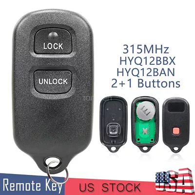 Keyless Entry Remote Key Fob 3 Button Replacement For Toyota Tundra 2003 - 2006 • $8.95
