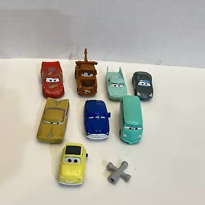 Disney Pixar Cars 2005 McDonalds Happy Meal Toys Lot Of 8 • $19.99