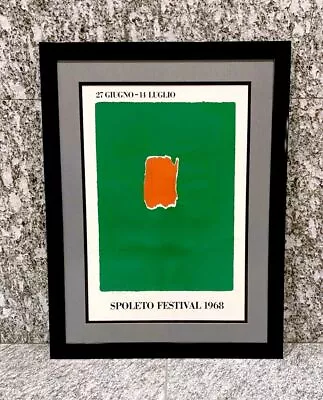 Robert Motherwell Signed  Spoleto Festival  ~ 77/150 ~ New Professional Framing • $4500