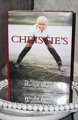 Christie's New York The Personal Property Of Marilyn Monroe HC Auction Book '99 • $68
