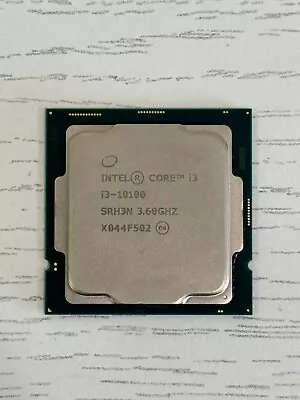 Intel Core I3-10100 Processor (4.3 GHz 4 Cores Socket LGA1200 Tray) • $60