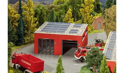 FALLER Modern Fire Station Appliance Hall Model Kit V HO Gauge 130161 • £42.55