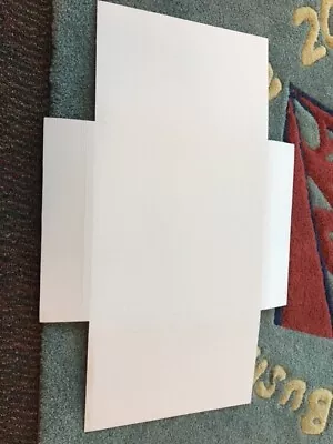 10 PCS White Corrugated 12  LP Record/LP Mailer 12.5 X12.5  X 1  SZ1 FREE SHIP • $20