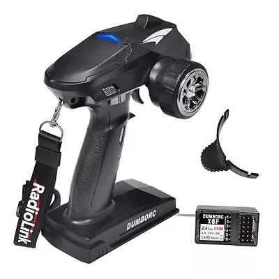 DUMBORC X4 2.4GHz 4-Channel RC Radio Transmitter And Receiver X6F With Fail  • $55.78