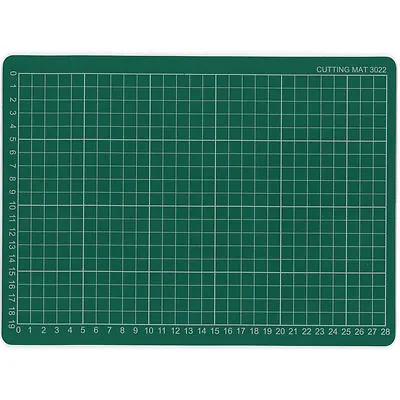 A4 Self Healing Cutting Mat Non Slip Printed Grid Lines Knife Board Crafts • £3.75