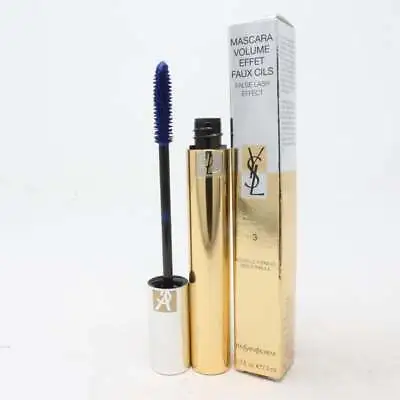 Ysl Yves Saint Laurent Mascara Volume Effect Faux Cils - 03 Extreme Blue - New • £39.95