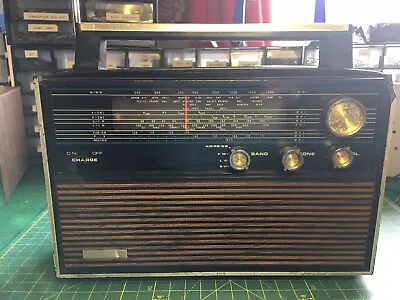 VINTAGE MULTI BAND RADIO LW/MW/SW/FM/AIRBAND (spares Or Repair) • £15