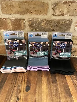 3 Pairs NEW Dr Segal’s Compression Energy Socks   Men & Women Size  Medium • $45