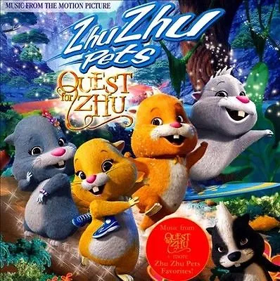 ZHU ZHU PETS QUEST FOR ZHU Soundtrack CD BRAND NEW • £4.48