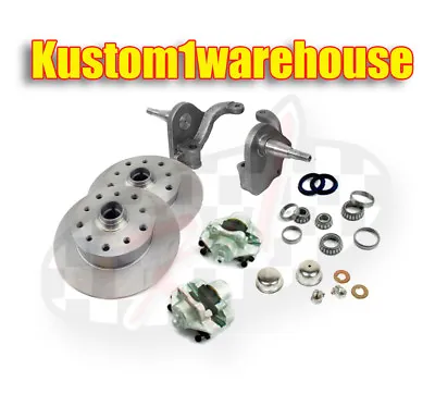 VW Front 2.5  Dropped Lower Spindle Disc Brake Conversion Kit 5 X 4 1/2 Ford • $449