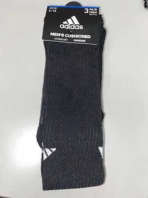 Adidas Cushioned Crew Socks (5148063) • $13.99