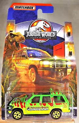 2017 Matchbox Jurassic World Legacy Collection 1/6 '93 FORD EXPLORER #5 Green • $12