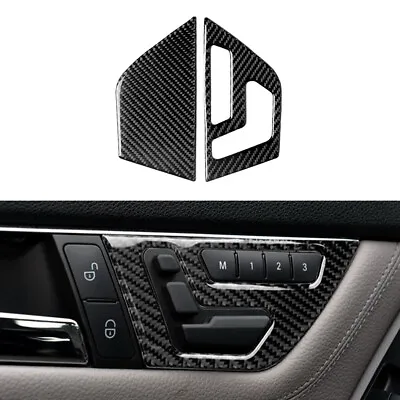 Carbon Fiber Door Handle Cover Trim For Mercedes-Benz C Class W204 07-13 Type A • $12.73