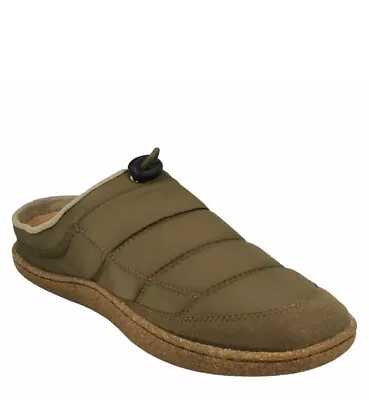 Clarks Pilton Mule Men’s Dark Olive Synthetic Slippers Uk Size 8 G Eur 42 • £34.99