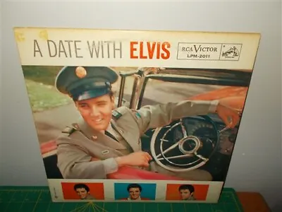 Elvis Presley A Date With Elvis Canadian Record LP • $18.28