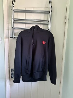 £40 • Buy Comme Des Garçons Play Black Hoodie Size M