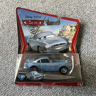 Mattel Disney Pixar Cars 2 Finn McMissile 1:55 Scale Metal Diecast Toy Car New • £19.50