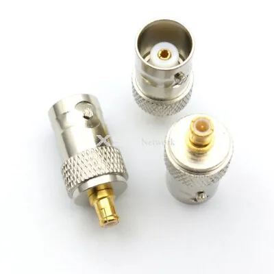 MCX Male To BNC Female Converter Adapter Connector LTE WiFi 3g 4g Antenna RFjack • £3.25
